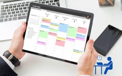 Mi calendario de trabajo o cronograma de actividades
